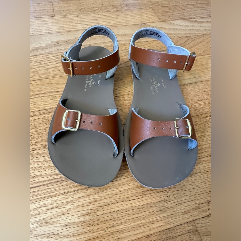 Saltwater Surfer Sandal -Tan - Size 1